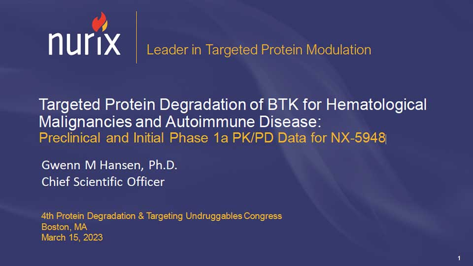 Targeted-Protein-Degradation-of-BTK-for-Hematological-Malignancies-and-Autoimmune-Disease--Preclinical-and-Initial-Phase-1a-PK-PD-Data-for-NX-5948-thumb